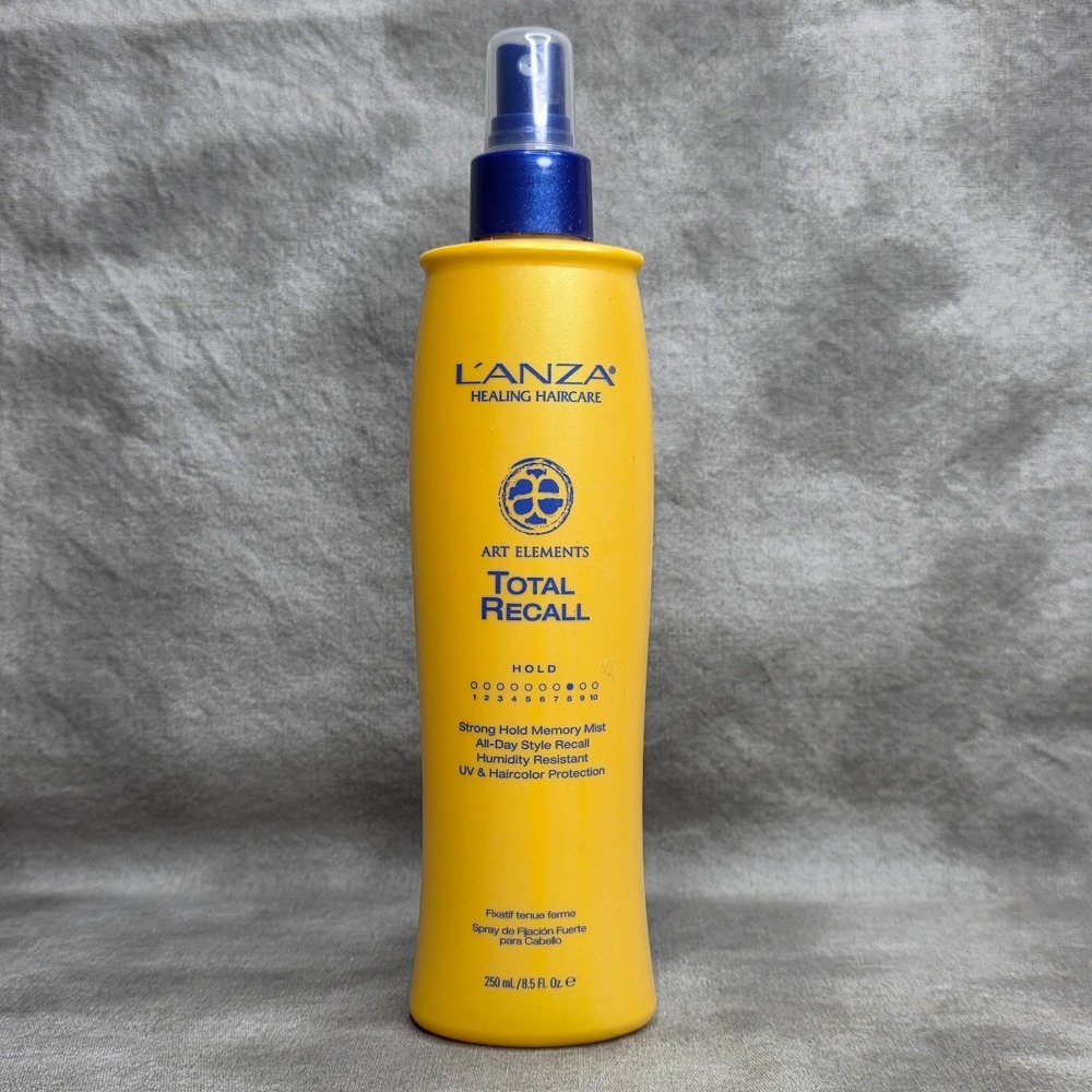 Lanza Art Elements Total Recall Strong Hold‎ Memory Mist 8.5 oz